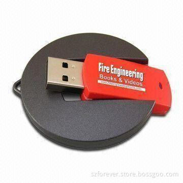 Flash Memory with Up to 16GB Memory Capacity, Supports USB1.0, 1.1, and 2.0 Interfaces